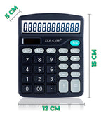 Calculadora De Escritorio Solar De 12 Digitos