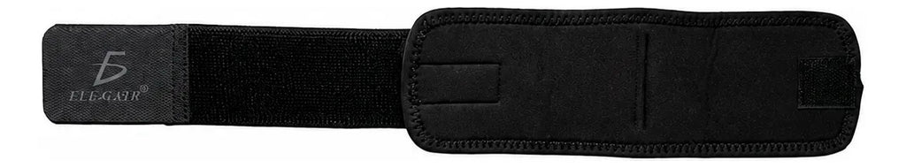 Muñequera deportiva ajustable para actividad física negro