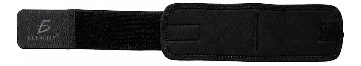 Muñequera deportiva ajustable para actividad física negro
