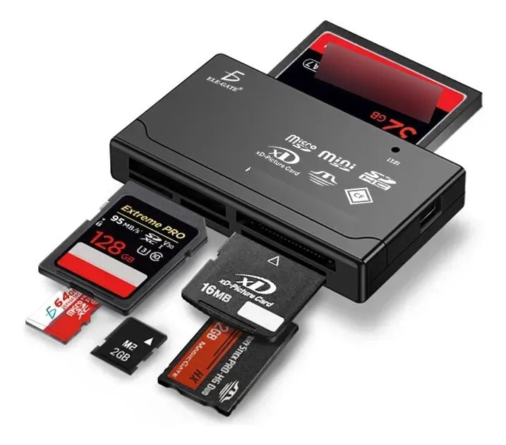 Multilector Externo Memorias A Usb 2.0 Micro Sd