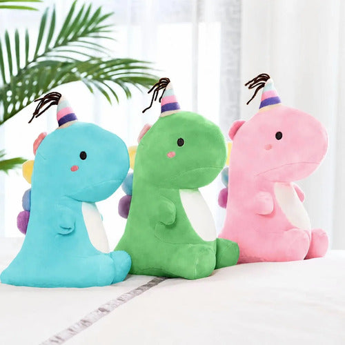 Dinosaurio Cumpleañero Peluche 40 Cm