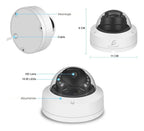Camara De Vigilancia De 4mp Zoom 4x Con Salida Poe