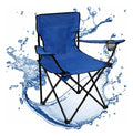 Silla De Descanso Plegable Portátil Para Playa Y Camping Azul