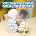 Vestido Arnés Para Perros Pequeños Talla Pequeña Azul
