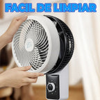 Ventilador De Pedestal Potente Silencioso 180º Con Diseño