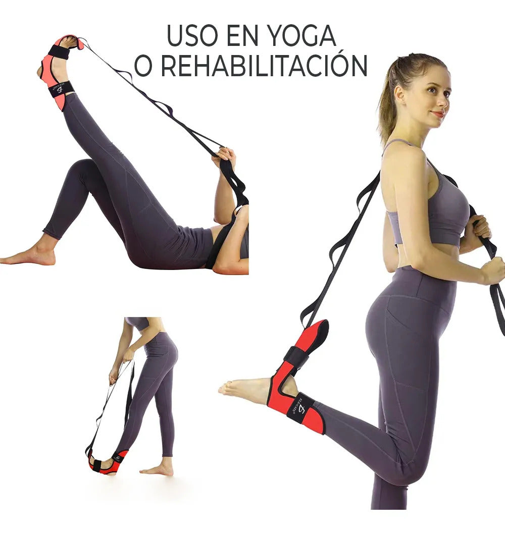 Cinturón De Estiramiento De Piernas Y Tobillo Resistente