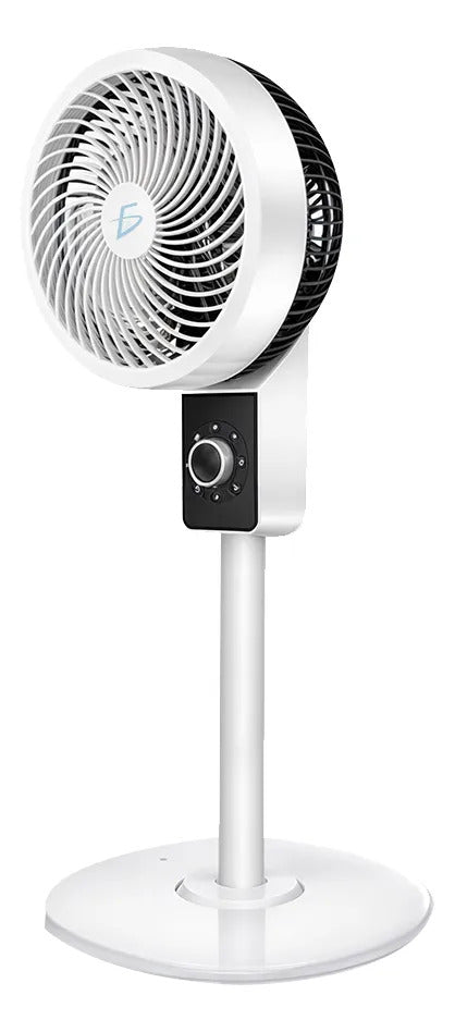 Ventilador De Pedestal Potente Silencioso 180º Con Diseño