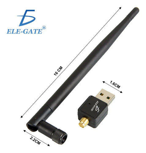 Adaptador Usb Wifi Con Antena Wl.10