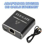 Divisor De Ethernet De 1 A 2 De Alta Velocidad 1000mb