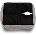 Cama Rectangular Lavable Para Perros Cálida Y Cómoda -para
