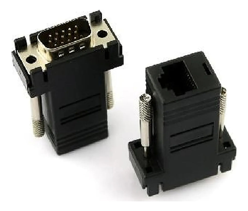 Extensores VGA a RJ45 CAT5 6 convertidor