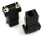 Extensores VGA a RJ45 CAT5 6 convertidor
