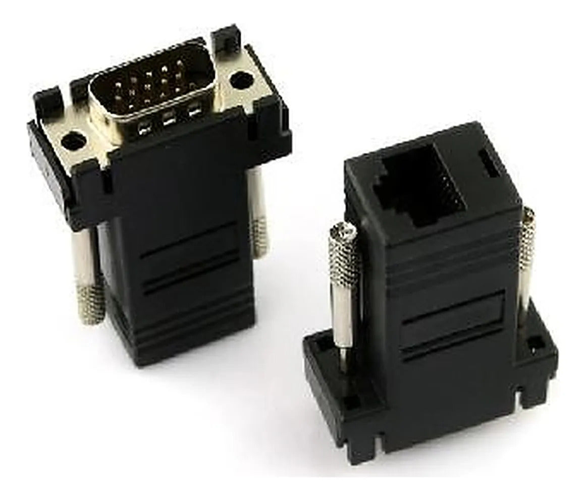 Extensores VGA a RJ45 CAT5 6 convertidor
