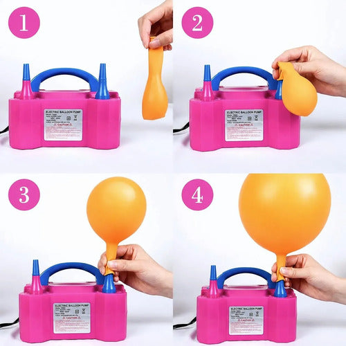 Inflador Eléctrico De Bombas De Globos - Acelera La