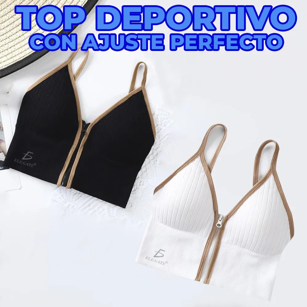 Bralette Fitness Acolchado Y Deportivo