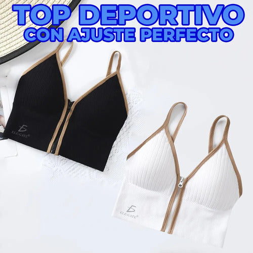 Bralette Fitness Acolchado Y Deportivo