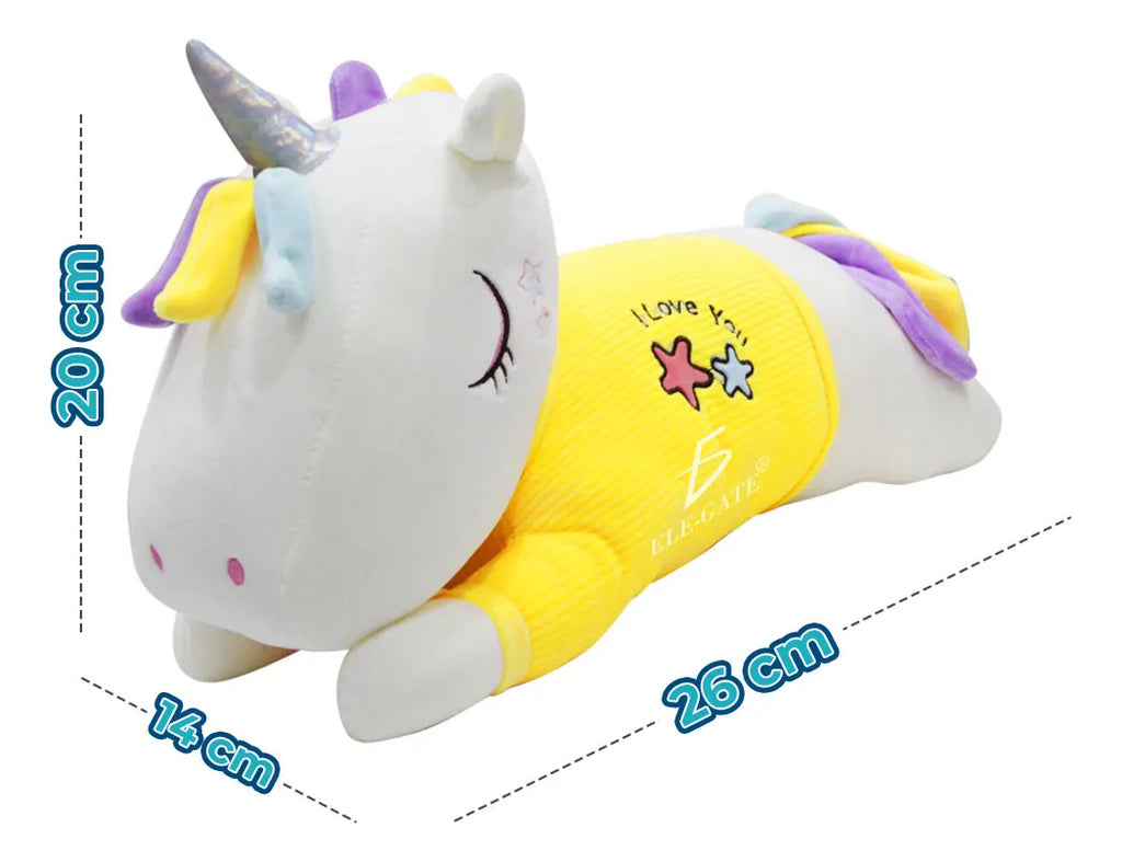 Unicornio Pony De Peluche Arcoiris Juguete Suave De 25cm