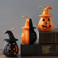 Decoraciones De Halloween Calabacitas Con Sombrero De Bruja
