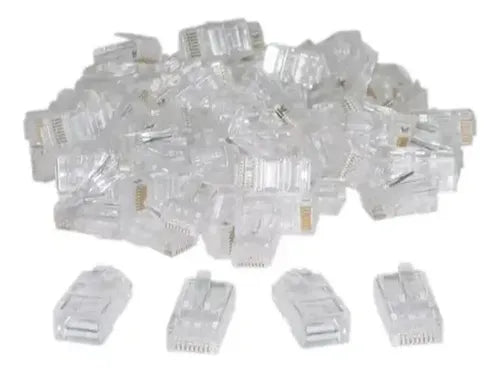 Plug Conector Rj45 Cable Red Internet Utp Cat 6