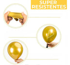 Kit De Globos Para Año Nuevo - Botella De Champán Y Estrella
