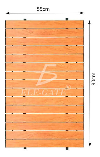 Cubierta De Madera De Remolque Plegable Para Mesa De Camping
