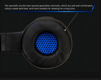 Audifonos Diadema Gamer Para Ps4 Xbox360 One Jack 3.5mm Pc Azul