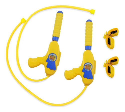 Pistola De Agua Con Tanque Mochila Para Niños