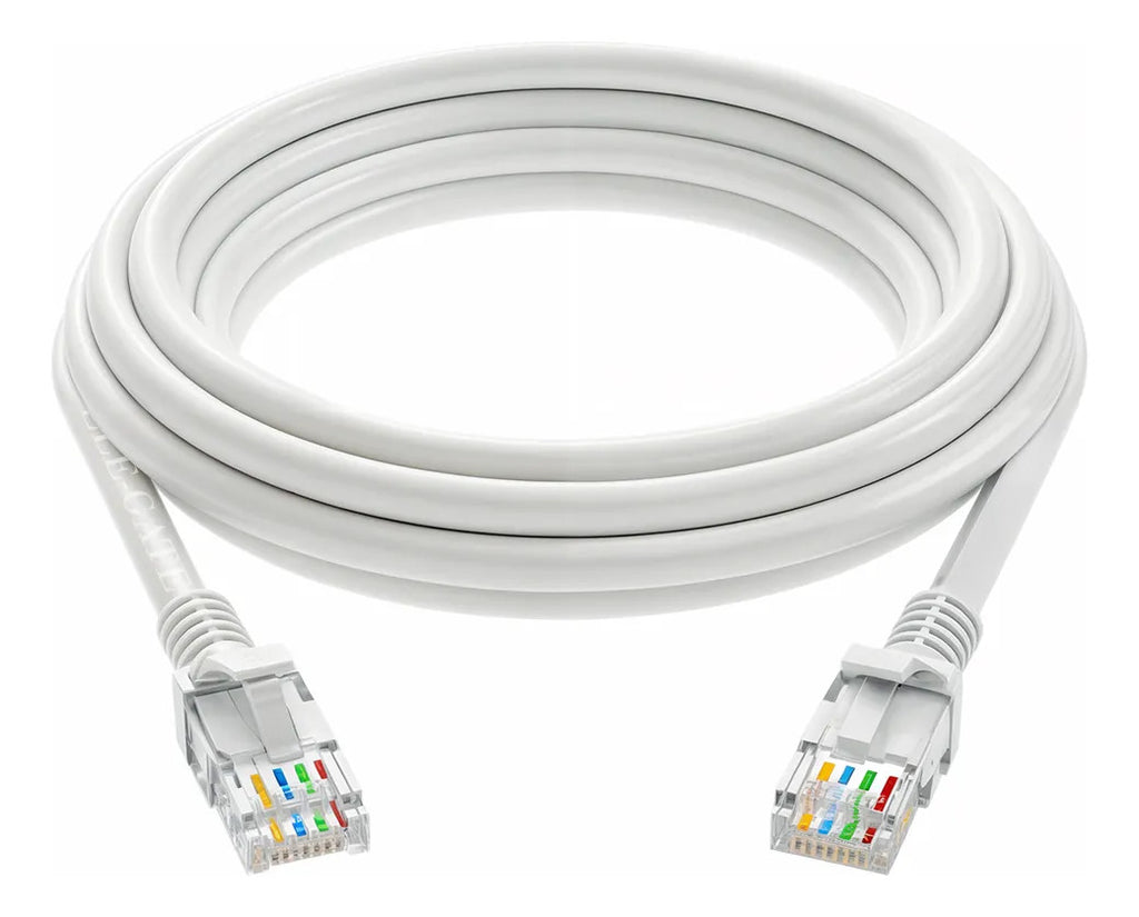 Cable Red 5 Mts Categoría Cat6 Utp Rj45 Ethernet Internet