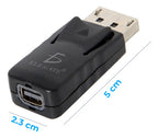 Adaptador Displayport Macho A Mini Displayport