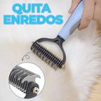 Rastrillo Deslanador Para Perros Y Gatos Con Dientes De