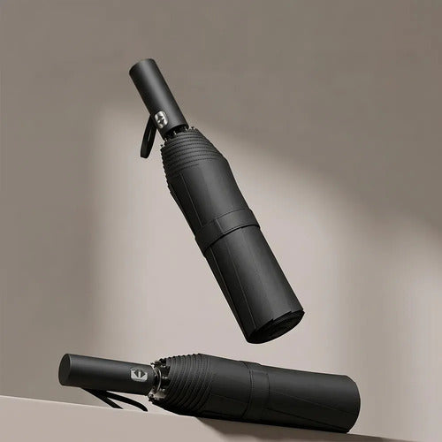 Paraguas Automático Plegable Upf50+ Para Sol Y Lluvia