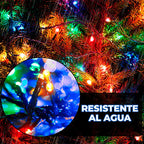 Luces De Navidad Multicolor Rgb Azul