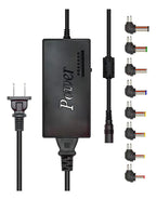 Cargador Universal Laptop Voltaje Variable 8 Puntas 12 - 24v Negro