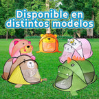 Casa De Juego Plegable De Animales Para Niños - Diversión Y