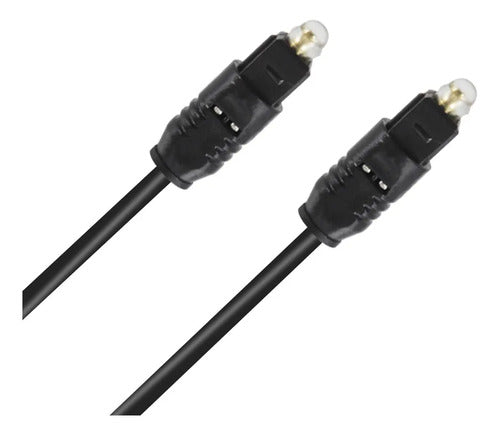 Cable De Fibra Optica 1.5 Metros Audio Digital Alta Calidad