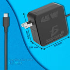 Cargador Universal 45 W Tipo C Cuadrado