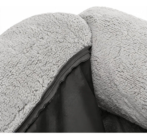 Cama Rectangular Lavable Para Perros Cálida Y Cómoda -para
