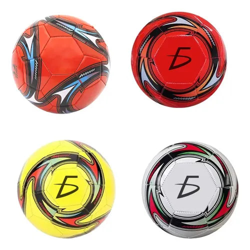 Balón De Fútbol De Tamaño 5 De Fútbol De Pvc Amarillo
