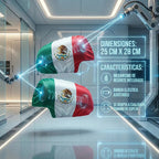 Par De Fundas Para Retrovisores Con Bandera De México