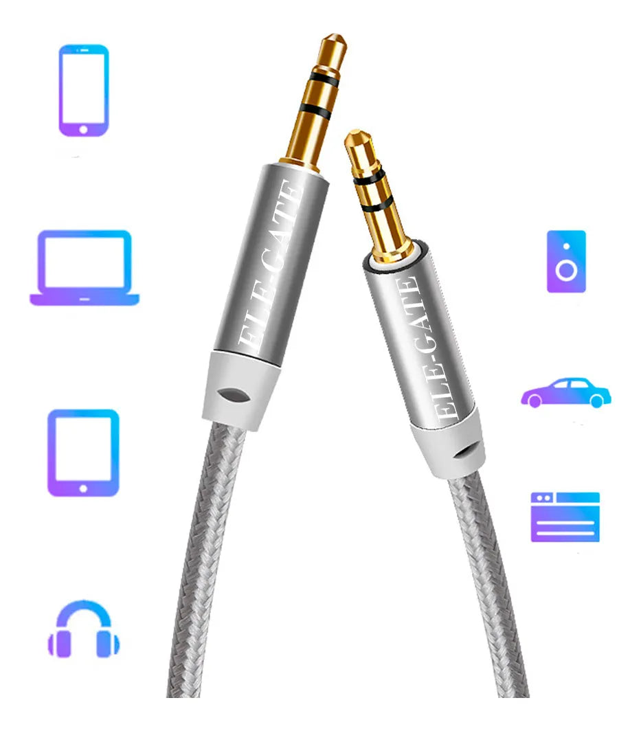 Cable De Audio Estéreo De 3.5 Mm Conexión Perfecta De 1