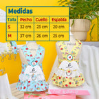 Vestido Arnés Para Perros Pequeños Talla Pequeña Azul