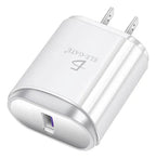 Cargador Rapido Qc 3.0 Usb 5v 2.4a Con Cable Micro V8