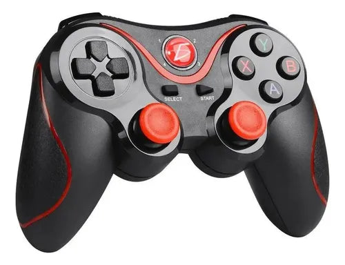 Control Para Juegos Joystick Inalámbrico Ergonomico Bluetooth Multiplataforma Android/ios Color Negro Rojo Ele-gate