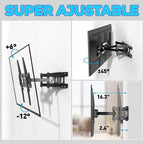 Soporte Para Pantalla De 23 A 60 Desplegable Con Rotación