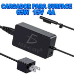 Cargador De 65w Y 15v 4a Para Microsoft Surface Con Puerto