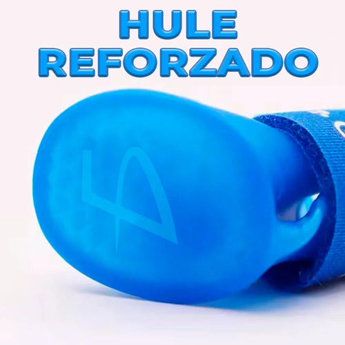 Botas De Lluvia Para Mascotas Zapatos De Pvc Para Azul