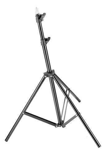 Tripie Mini Para Lampara Video De Aro Luz Led Fotografía