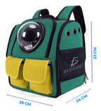 Bolsa Mochila Transportadora Perro Gato Portátil Viaje Para