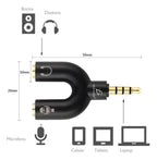 Divisor Audio Estéreo 3.5mm Celular Para Xbox Micrófono