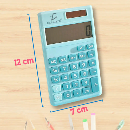 Calculadora Solar Funciona Con Energía Solar Para Un Uso